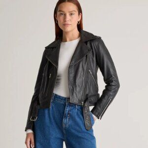 Quince - 100% Leather Motorcycle Jacket